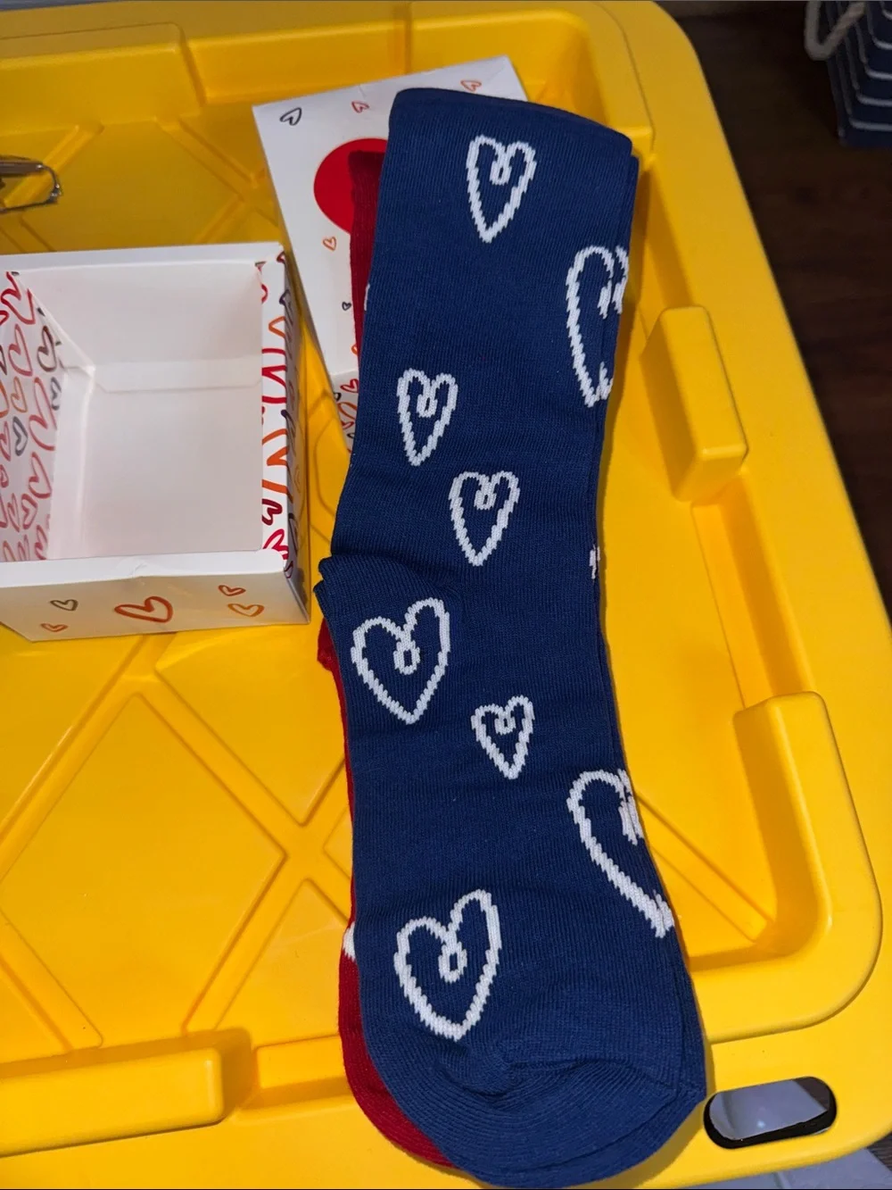 Zermat Men's Casual Socks Gift Set Heart Designs C1.B.2R